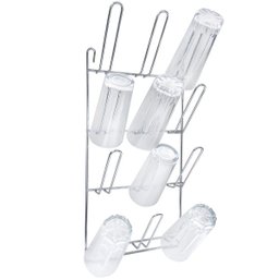 Escorredor De Copos De Parede 12 Lugares Suporte Porta Copos Aramado - 1