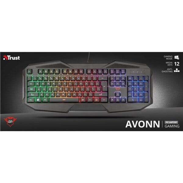 Teclado Trust Gamer GXT 830 Avonn 21621 - 6