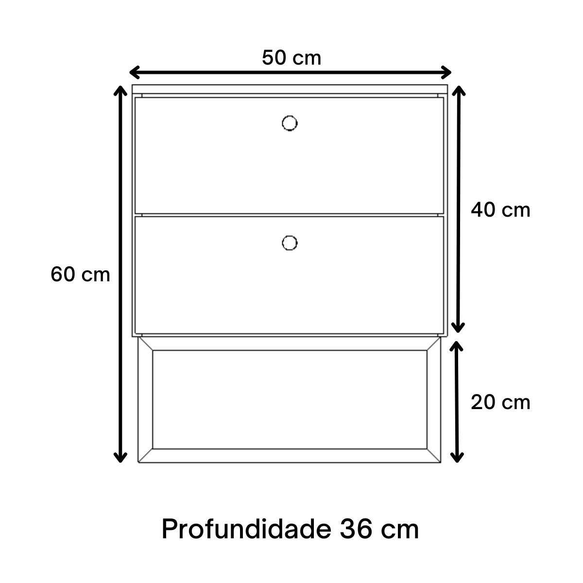 Mesa de Cabeceira Industrial Mdf com Pés Metalon Dourado Plancasa:verde Jade - 4