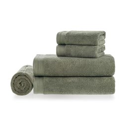 Jogo de Banho Gigante Karsten 5 Peças Imperial Eucalipto - 1