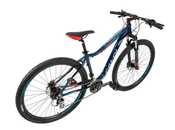 Bicicleta MTB Caloi Atacama feminina Aro 29 - Susp Diant - 17" - 24 Vel - Azul - 2