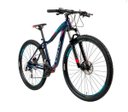 Ver imagem 3 de Bicicleta MTB Caloi Atacama feminina Aro 29 - Susp Diant - 17" - 24 Vel - Azul