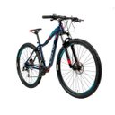 Ver imagem 3 de Bicicleta MTB Caloi Atacama feminina Aro 29 - Susp Diant - 17" - 24 Vel - Azul