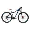 Ver imagem 1 de Bicicleta MTB Caloi Atacama feminina Aro 29 - Susp Diant - 17" - 24 Vel - Azul