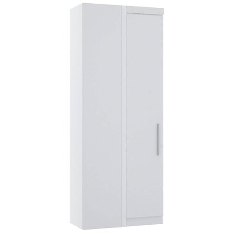 Guarda Roupa de Canto Reto Modulado 90cm 1 Porta Alpes Luciane Móveis