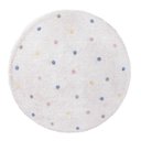 Ver imagem 1 de Tapete Infantil Confete Redondo Branco
