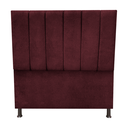 Ver imagem 3 de Cabeceira Casal 1.40 cm para Cama Box Laura Suede:Bordo