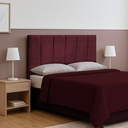 Ver imagem 1 de Cabeceira Casal 1.40 cm para Cama Box Laura Suede:Bordo