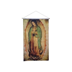 Arte Sacra Nossa Senhora de Guadalupe Impressa em Tecido