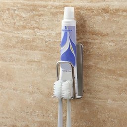 02 Suportes para Escova de Dente para Banheiro Fixação por Adesivo - 4