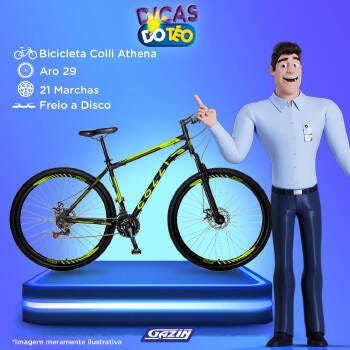 BIC.COLLI ACO ATHENA A.29 21M F.DISCO - 445-73D - 2