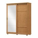 Ver imagem 2 de Guarda Roupa 2 Portas Madeira Maciça Atenas Móveis Cavazotto