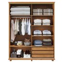Ver imagem 4 de Guarda Roupa 2 Portas Madeira Maciça Atenas Móveis Cavazotto