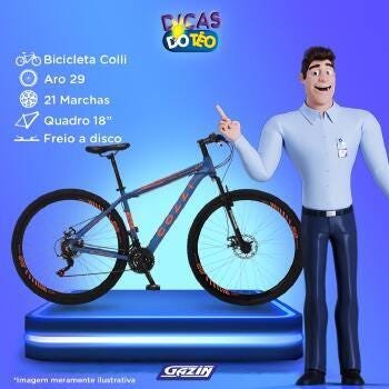 BIC. COLLI ALUMINIO A.29 F.DISCO SHIMANO 21M - 531-22M - 4