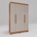 Ver imagem 6 de Guarda-roupa Infantil 4 Portas 3 Gavetas Alice Espreso Móveis