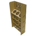 Ver imagem 3 de Porta Cápsulas Display de Mdf Dolce Gusto com 12 Espaços Tam:19x7x35cm Cod:pc003