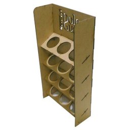 Porta Cápsulas Display de Mdf Dolce Gusto com 12 Espaços Tam:19x7x35cm Cod:pc003 - 3