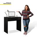 Ver imagem 6 de Mesa Escrivaninha Estudo Loft Minimalista BP 100% MDF 80cm com 01 Gaveta Preto - Desk Design