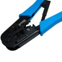 Ver imagem 3 de Alicate Cabo Rede Grimpar RJ45 RJ11 RJ12 C Catraca HT5684R