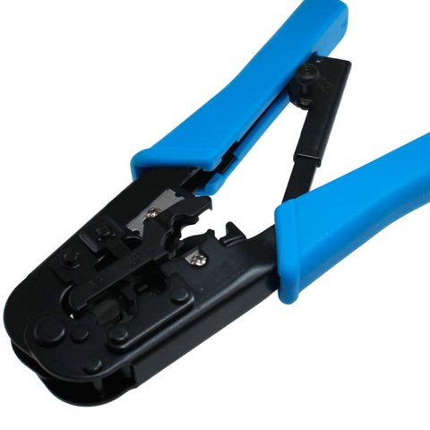 Alicate Cabo Rede Grimpar RJ45 RJ11 RJ12 C Catraca HT5684R