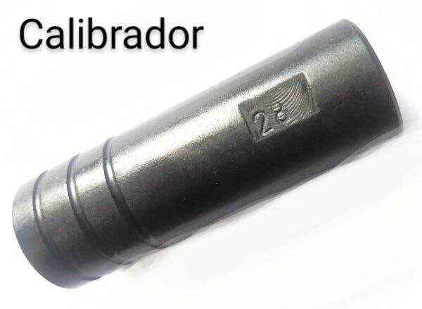 Calibrador para cartuchos de metal calibre 28 - 2