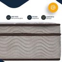 Ver imagem 5 de Cama Box com Colchão Ortobom de Molas Ensacadas Pillow In Pro Vida Casal 138cm