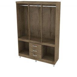 GuardaRoupa Roupeiro Araplac 1849088 10 Portas Darom Móveis - 3