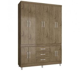 GuardaRoupa Roupeiro Araplac 1849088 10 Portas Darom Móveis - 2