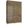 GuardaRoupa Roupeiro Araplac 1849088 10 Portas Darom Móveis - 2