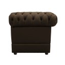 Ver imagem 3 de Kit Poltrona e Namoradeira Chesterfield Ana Suede Marrom - ADJ Decor