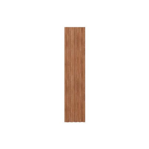 Fechamento de Cozinha Modulado Painel de Edição P/ Ripado Bella 2620 230x50x3.0cm Nogal - Carraro