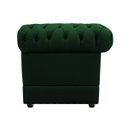 Ver imagem 3 de Kit Poltrona e Namoradeira Chesterfield Ana Suede Verde - ADJ Decor