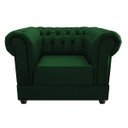 Ver imagem 6 de Kit Poltrona e Namoradeira Chesterfield Ana Suede Verde - ADJ Decor