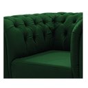 Ver mais imagens de Kit Poltrona e Namoradeira Chesterfield Ana Suede Verde - ADJ Decor