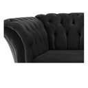 Ver imagem 4 de Poltrona Decorativa Chesterfield Sofia Suede Preto - ADJ Decor