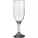Ver imagem 3 de Conjunto 6 Taças Champanhe Gallant 180ml 7708 - Nadir
