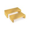Suporte Elevação Retangular P Ouro - 2 Un - 1