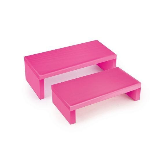 Suporte Elevação Retangular P Pink - 2 Un - 1