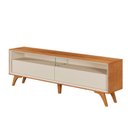 Ver mais imagens de Rack Viena 2 Gavetas c/LED 180 Mavaular Naturalle/Off White