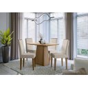 Ver imagem 2 de Conjunto Mesa Bárbara sem Tampo de Vidro 120cm com 4 Cadeiras Amanda - Imbuia / Wd22