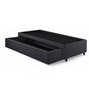 Ver imagem 2 de Base Box Cama Solteiro com Gaveta Sapateira 88x188 Cm Linho