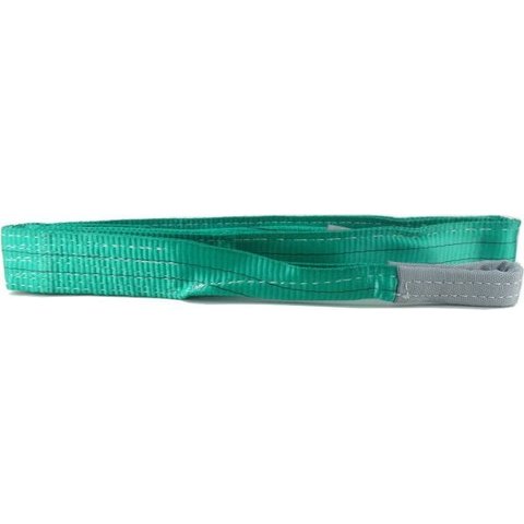 Cinta para Elevação de Carga 2 ton x 4 mts Fator Segurança 7:1 - 60mm Verde