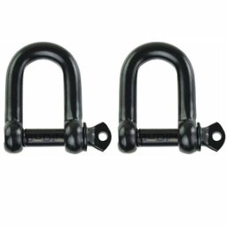 Cinta Fita para Reboque 5 Ton X 3 Mts com Duas Manilhas 1/2" Black Edition - 4x4 Off Road Trilhas - 3