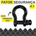 Ver imagem 6 de Cinta Fita para Reboque 10 Ton X 4 Mts com Duas Manilhas 5/8" e Bolsa para Transporte