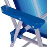 Cadeira de Praia Infantil Alta Alumínio Mor Azul - 3