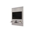 Ver imagem 6 de Conjunto com Painel Ripado e Bancada Suspensa 183cm Trento para Sala de Estar Bali DJ Móveis