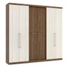 Guarda-Roupa 6 Portas THB Passione 4456 com 4 Gavetas Carvalho Sensitive/Teka Sensitive - 1