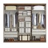 Guarda-Roupa 6 Portas THB Passione 4456 com 4 Gavetas Carvalho Sensitive/Teka Sensitive - 2