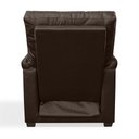 Ver imagem 6 de Poltrona Reclinável Imperador Couro Sintético Marrom - SOFA STORE