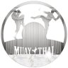 Espelho Decorativo Decoração Muay Thai Luta - 1